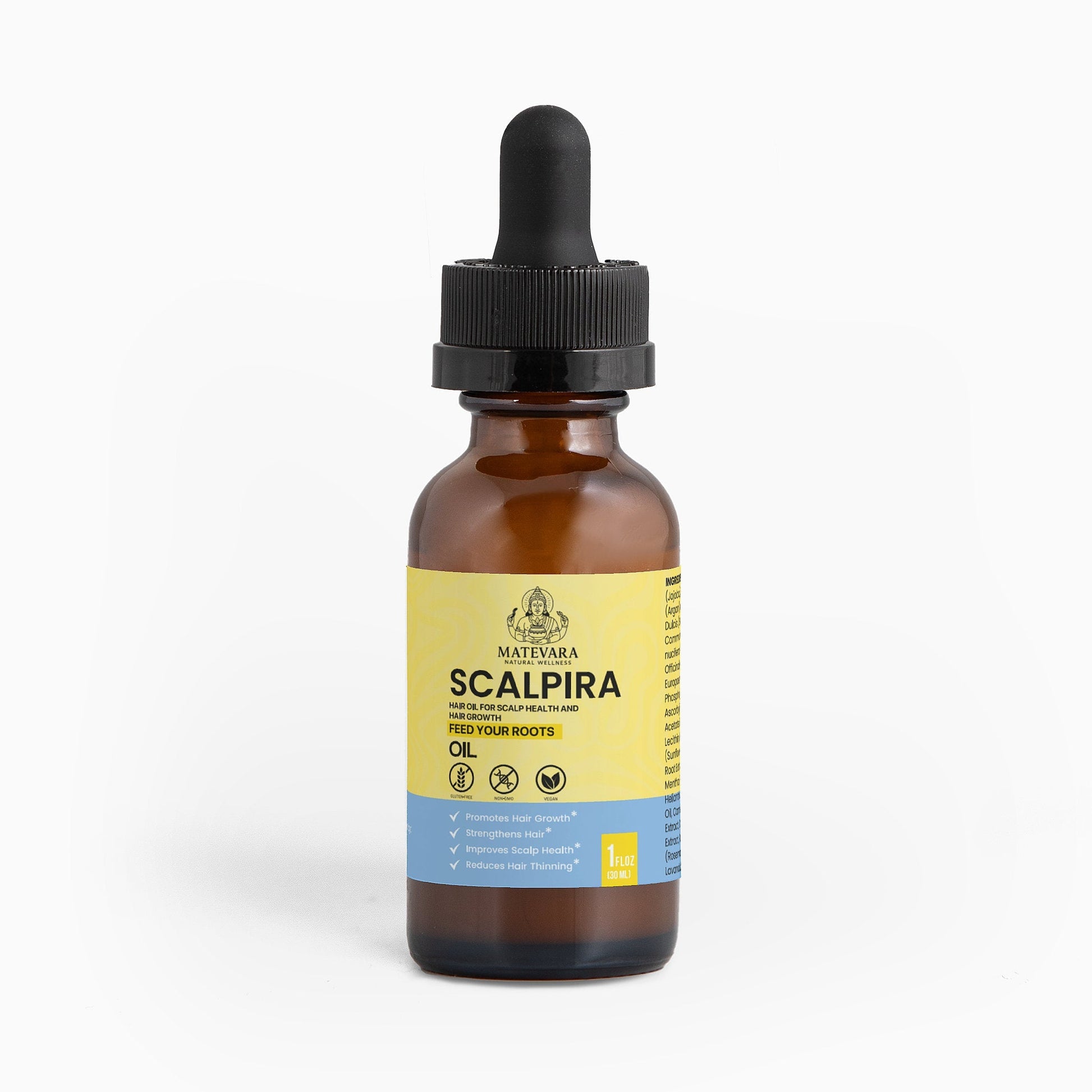 Scalpira Hair Oil | Liposomal Formula for Scalp Health| 1 fl oz Matevara