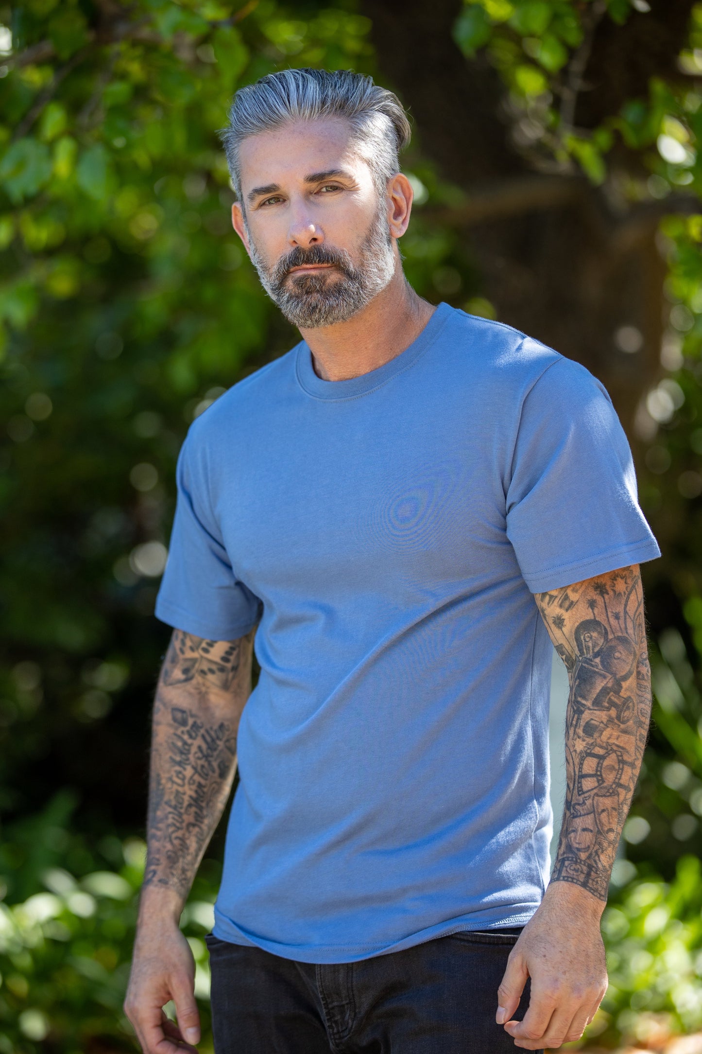 The Original Men's Bamboo Viscose/Organic Cotton Short Sleeve T-Shirt - Classic Cut Spun Bamboo