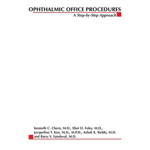 Ophthalmic Office Procedures