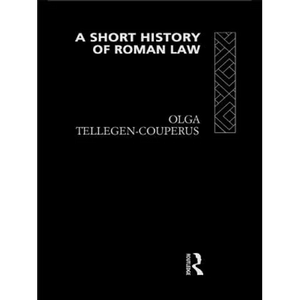A Short History of Roman Law - Paperback