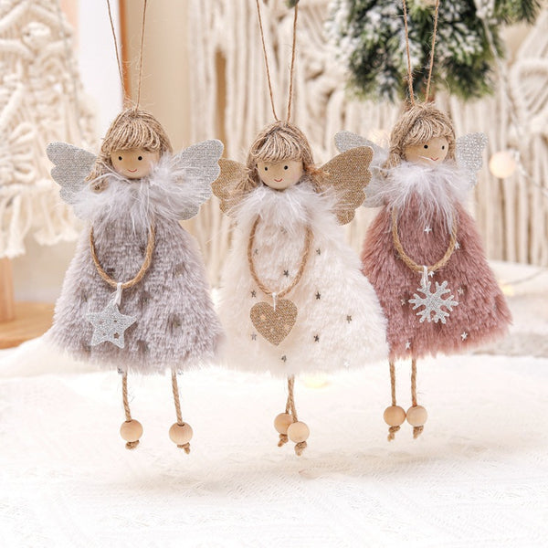 New Christmas Decorative Creative Doll Pendant Angel Girl Pendant Christmas Tree Pendant Christmas items