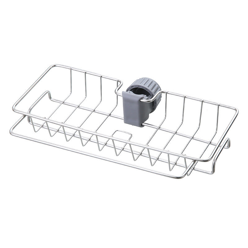Kitchen Storage Stainless Steel Faucet Rack