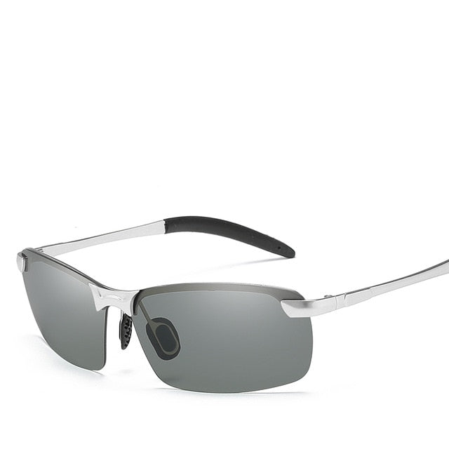 Photochromic Sunglasses Men Polarized Chameleon Discoloration Sunglasses For Men