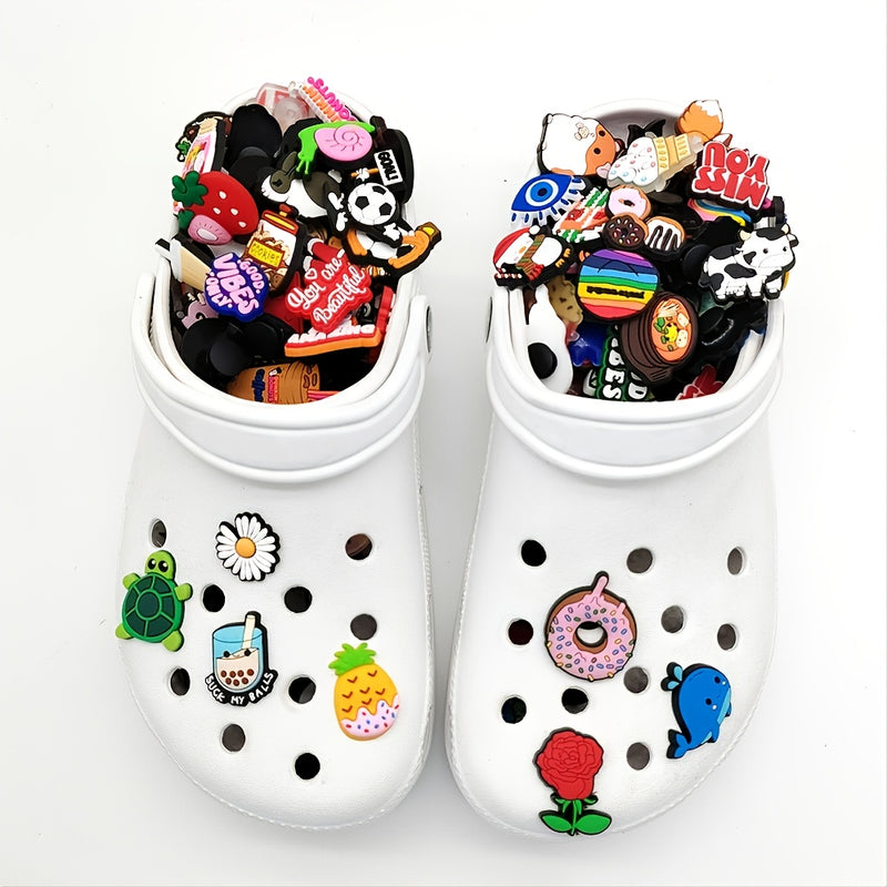 Cute Funny Shoe Charms Decoration Assorted Varieties, Crocs Jibbitz,Sandals Slippers