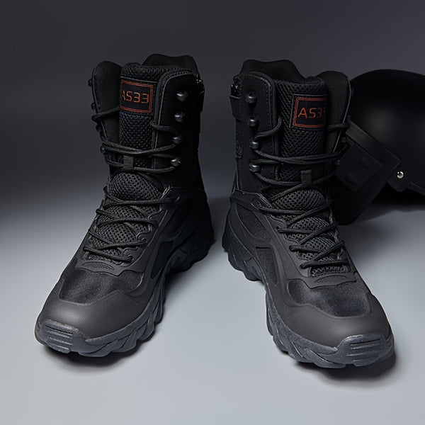 Men's Military Tactical Boots Wear-resistant Non-slip Comfortable Outdoor Shoes For Hiking Climbing Hunting Trekking, Men's Footwear