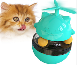 Cat Windmill Slow Feeder Ball Cat Food Dispenser