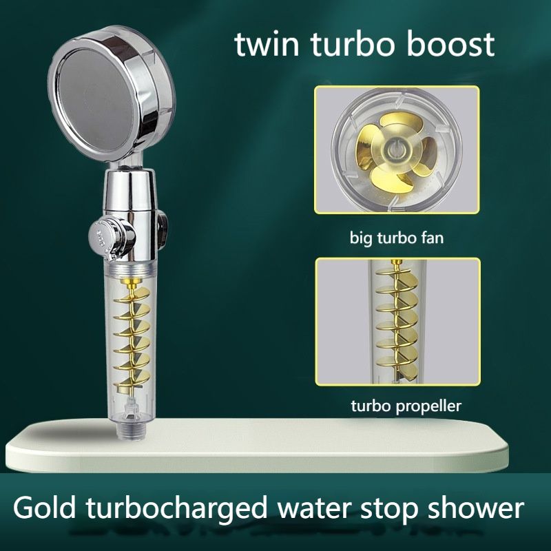 Supercharged Shower Water Purification Filtration