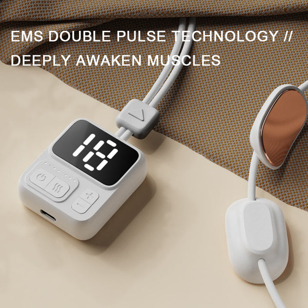 Massager Home Cervical Massager Mini Micro-Current Pulse Hot Compress Portable Pendant Hanging Neck Protector