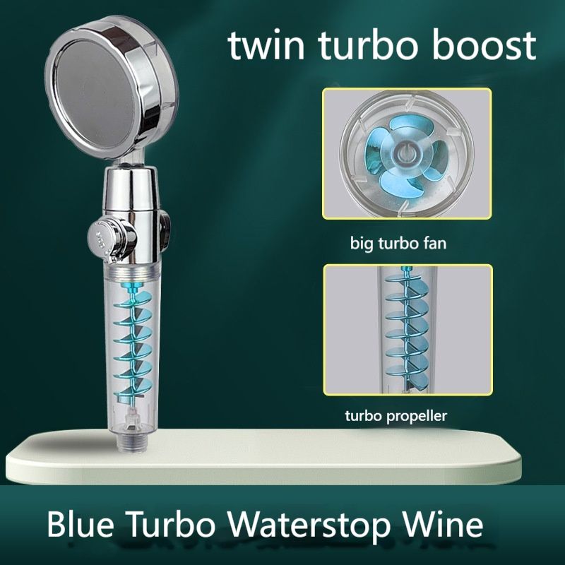 Supercharged Shower Water Purification Filtration
