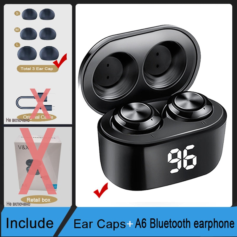 NBL TWS 5.0 Bluetooth Earphone Wireless Headphone IPX4 Waterproof  Stereoe Earbuds Micophone Headest Mini 300mAh Gaming earphone