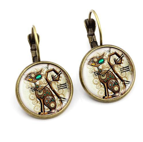 Steampunk Cat Pendant