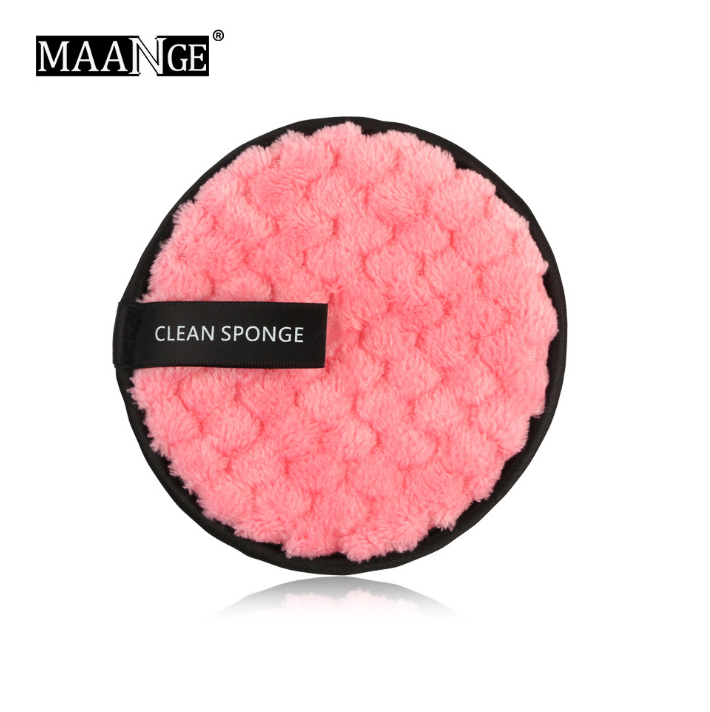 Microfiber Cloth Pads Facial Makeup Remover Puff Face Cleansing Towel Reusable Cotton Double layer Nail Art Cleaning Wipe