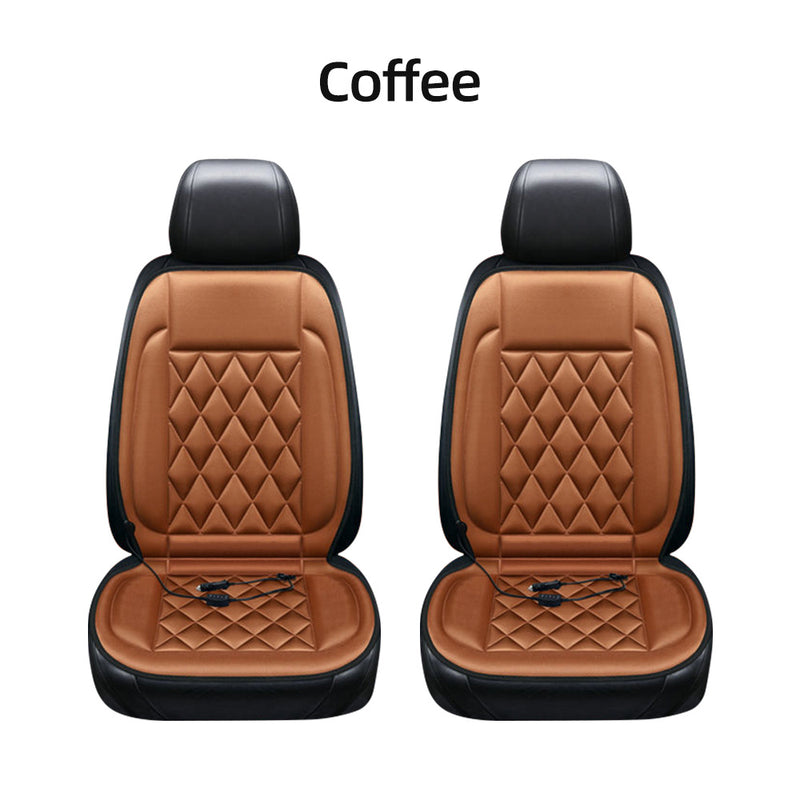 1pc 12V Car Heating Seat Cushion, 30s Fast Heating Car Seat Pad, Temperature Control Seat Cushion For Winter Driving