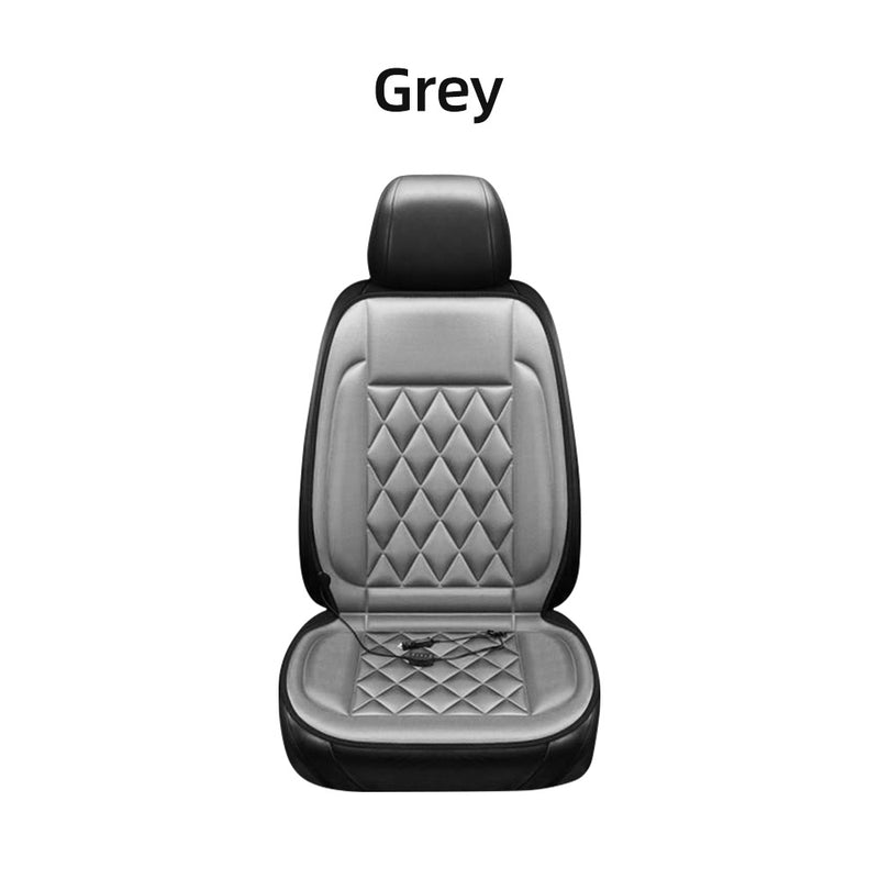 1pc 12V Car Heating Seat Cushion, 30s Fast Heating Car Seat Pad, Temperature Control Seat Cushion For Winter Driving