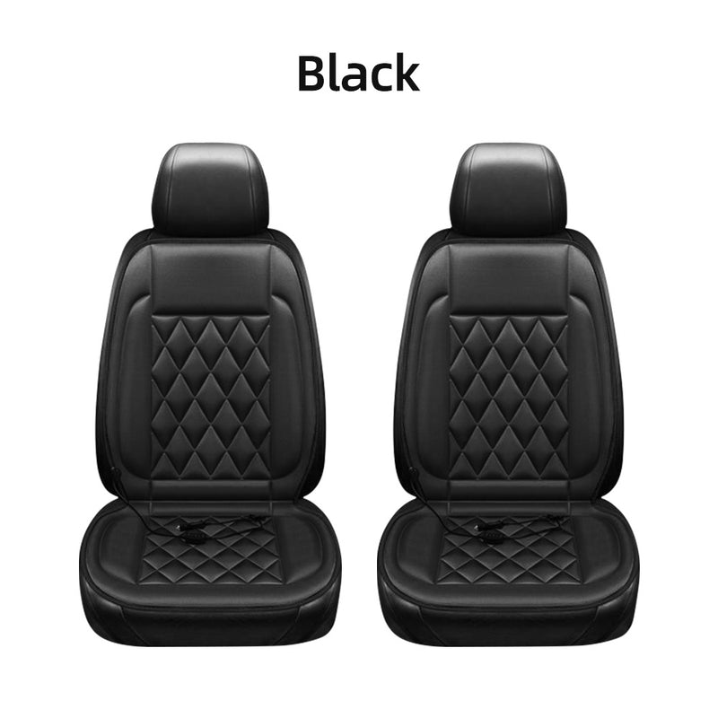 1pc 12V Car Heating Seat Cushion, 30s Fast Heating Car Seat Pad, Temperature Control Seat Cushion For Winter Driving