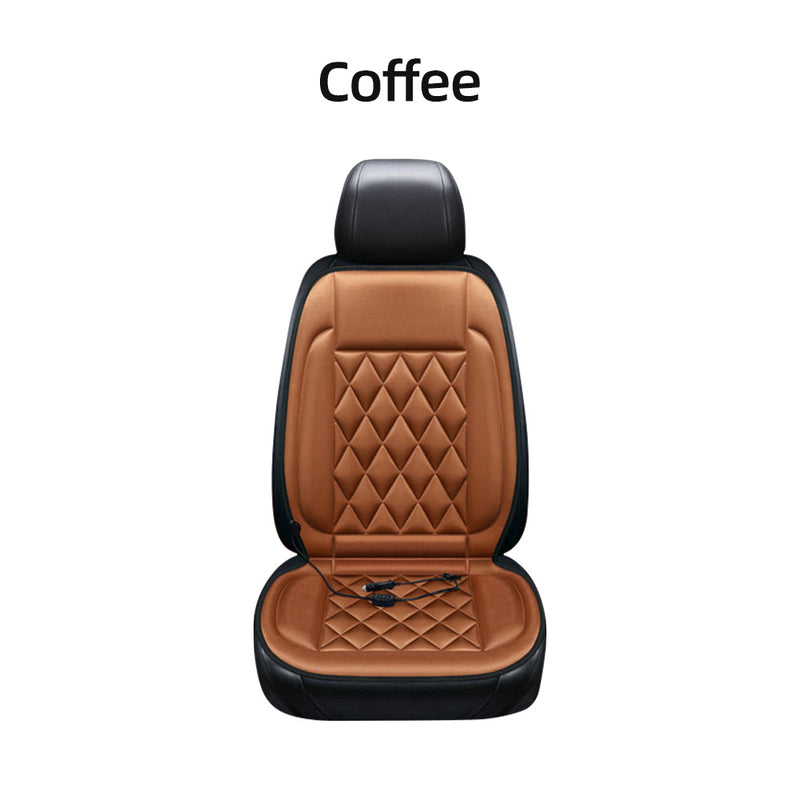 1pc 12V Car Heating Seat Cushion, 30s Fast Heating Car Seat Pad, Temperature Control Seat Cushion For Winter Driving