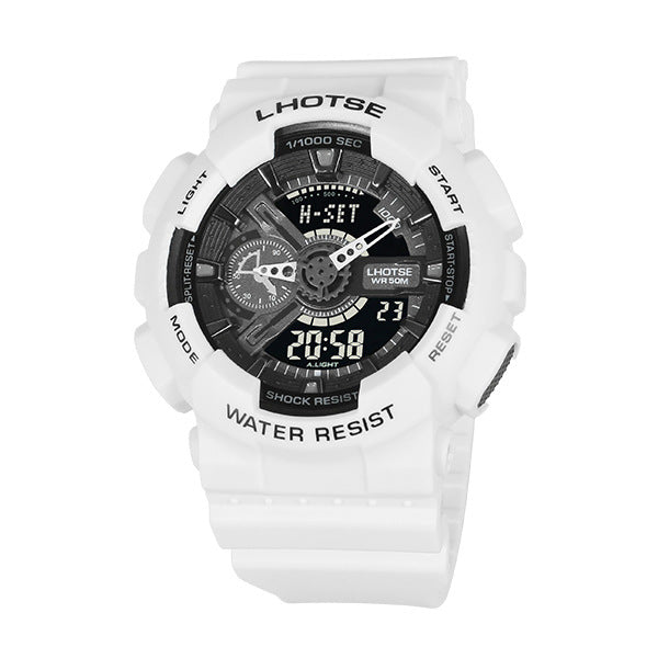 Lhotse Students Outdoor Waterproof Sports Electronic Watches Men's Youth Trend Guangzhou Foreign Trade One Generation