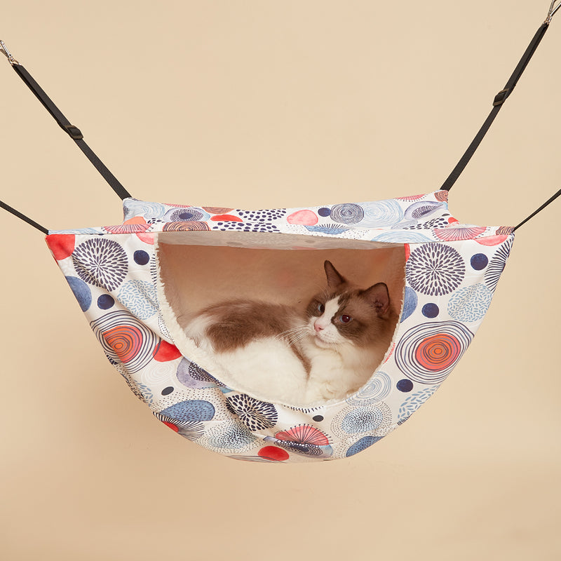 Pet Hammock Wall Dual-Use Toys Leisure Life Wear Resistant Nest Double-Layer New Cat Wall Hanging Cat Indoor Hanging