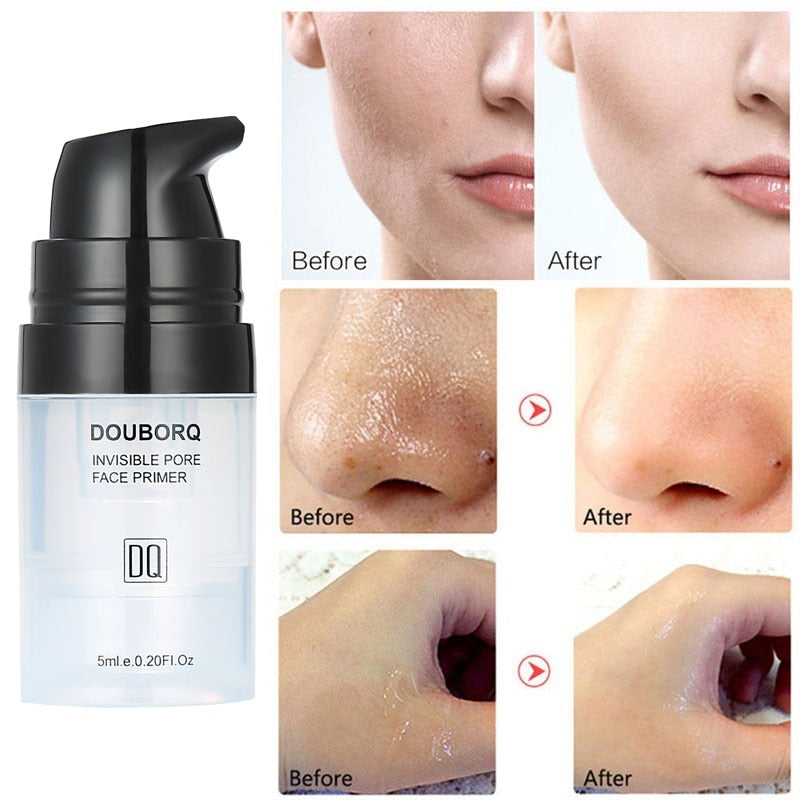 Face Base Primer Makeup 5ml Matte Make Up Fine Lines Oil-control Facial Cream Brighten Nude Foundation Cosmetic