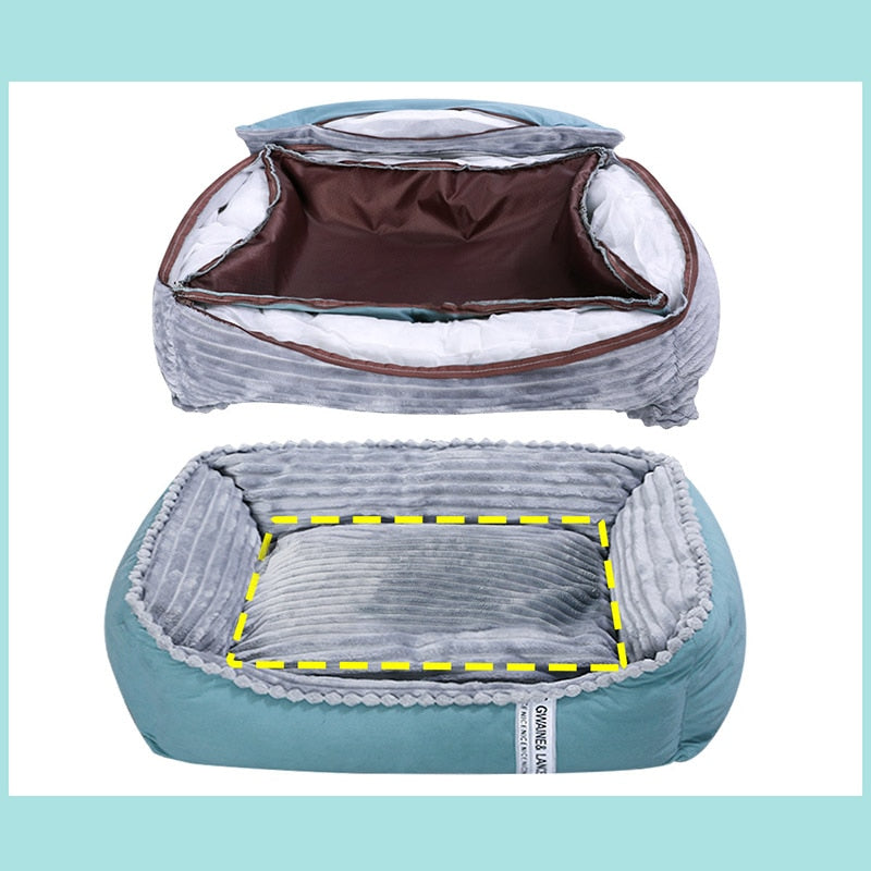 HOOPET Pet Dog Bed Winter Warm Pet bed For Small Medium Large Dog  Bed Labradors House Soft Big Dog Bed