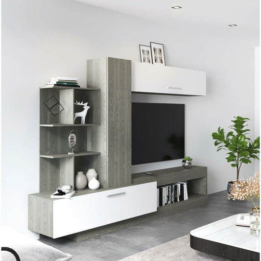Leo TV Wall Unit Entertainment Center - Annizon Home Essentials