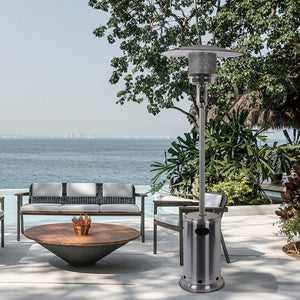47000 BUT Outdoor Freestanding Propane Iron Floor Standing Standing Patio Heater Iron