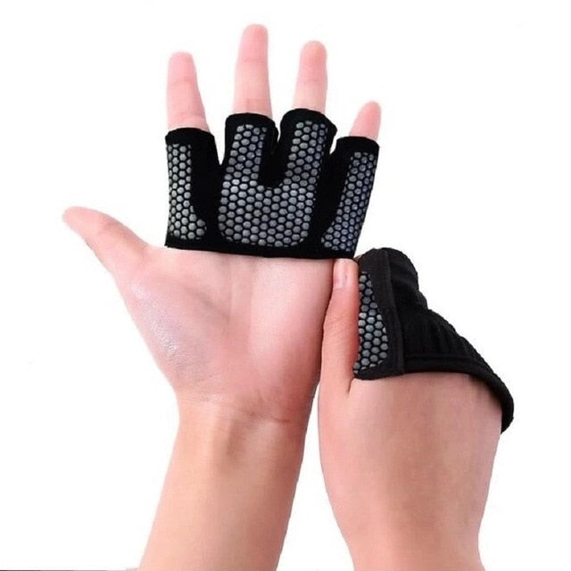 Men Women Gym Gloves Exercises Gants Running Yoga Fitness Anti-slip Weight Lifting Gloves Mens Sport Gloves Cycling Bike Gloves