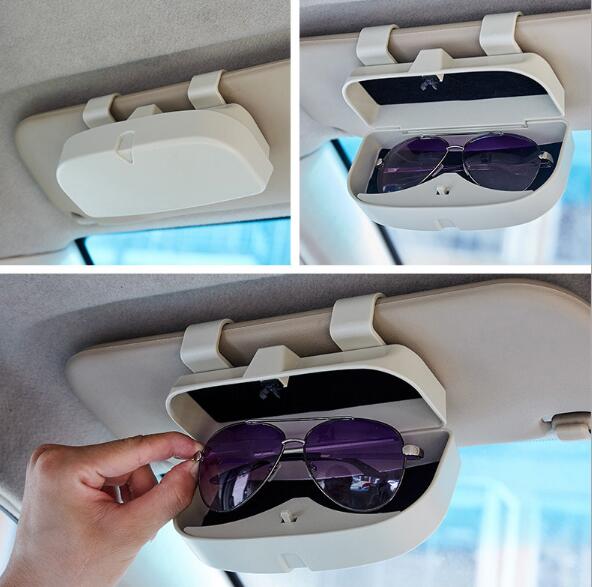 Color My Life Glasses Case Organizer Box Sunglasses Holder Storage Pockets for Renault Koleos Kadjar Duster