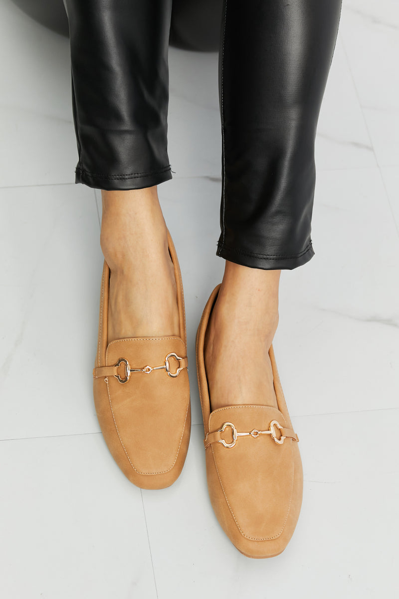 WILD DIVA Faux Leather Flats