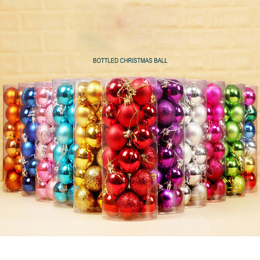 24pcs Christmas Xmas Tree Ball Bauble Hanging Ball - Annizon Home Essentials