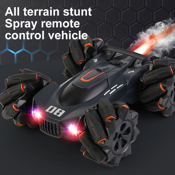 Drift Spray Stunt Racing High-Speed Music Lights 2.4g Remote Control Children's Electric Toy Car