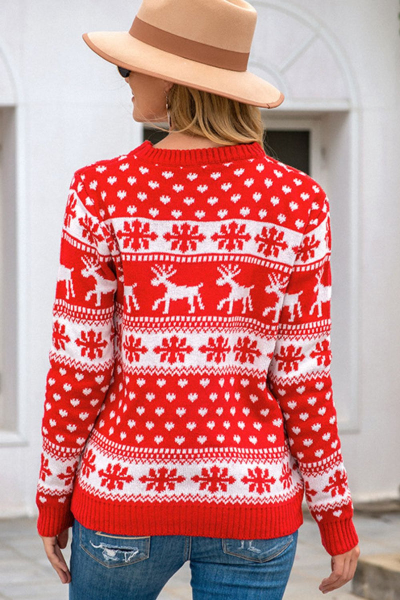 Christmas Round Neck Sweater