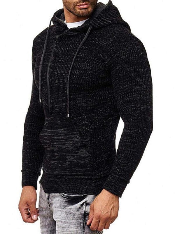 Men'S Casual Long-Sleeved Hooded Jersey