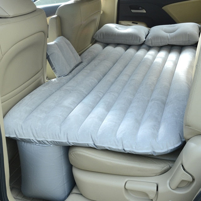 OGLAND Car Air Inflatable Travel Mattress Bed Universal for Back Seat Multi functional Sofa Pillow Outdoor Camping Mat Cushion