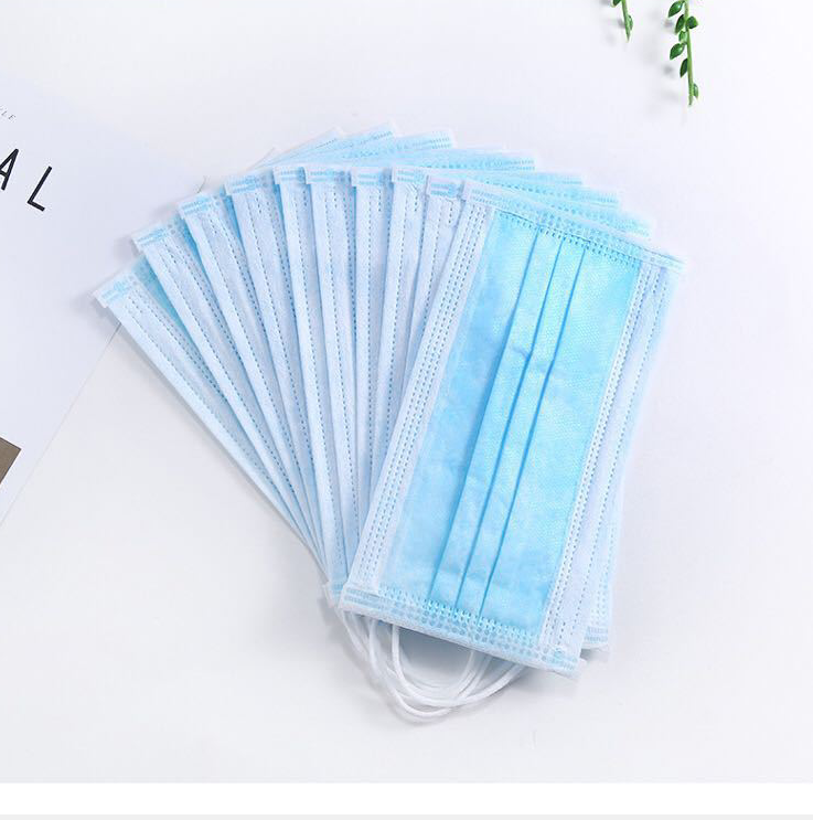 Face Masks Disposable 3 Layers Dustproof Mask