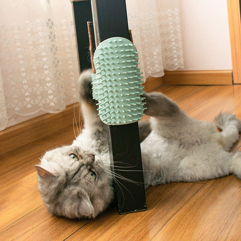 Corner Rubbing Device Rubbing Itching Massage Comb Cat Toy Teasing Cat Stick Pet Cat Supplies