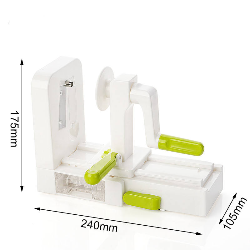 Folding Vegetable Cutter Multifunctional Hand Vegetable Cutter Household Potato And Carrot Shredder Slicer
