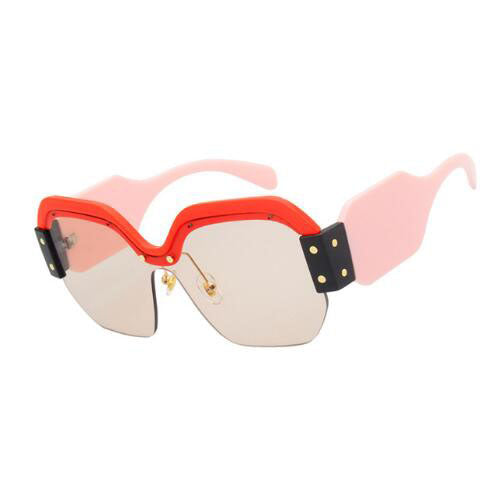 Half Frame Sunglasses Women Men eprolo