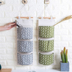 3 Layer Pouch Wall Hanging Storage Bag Kitchen freeshipping - Annizon Home Essentials