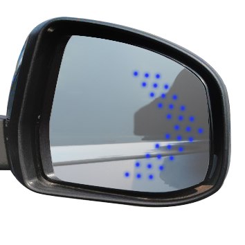 2pcs Arrow Panel 14 SMD LED Car Side Mirror Indicator Light Auto Turn Signal Light Car Styling LED Rear View Mirror AE