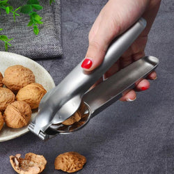 hot Multifunctional 2 in 1 Stainless Steel Chestnut Clip Nut Opener Cracker Sheller Walnut Plier Kitchen durable Tools