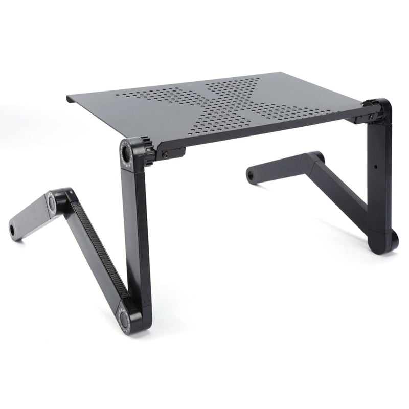 Portable foldable adjustable folding table for Laptop Desk Computer mesa para notebook Stand Tray For Sofa Bed Black