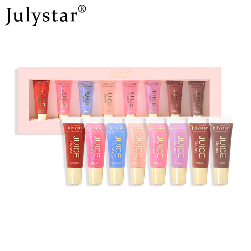 Hose Fruit Dudu Lip Transparent Waterlight Mirror Moisturizing Lip Honey Set Lip Oil