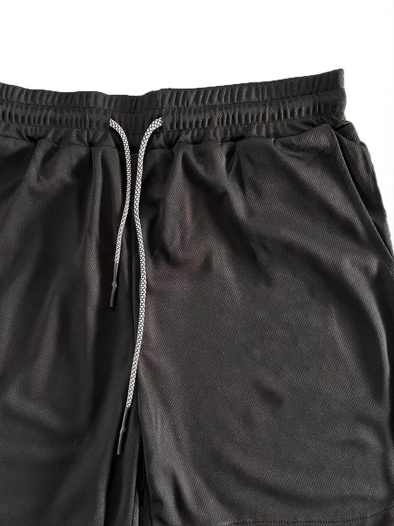 Two Sizes Smaller,  Men's Casual Running Shorts, 2 In 1 Sports Shorts With Phone Pocket Sweatpants Best Sellers