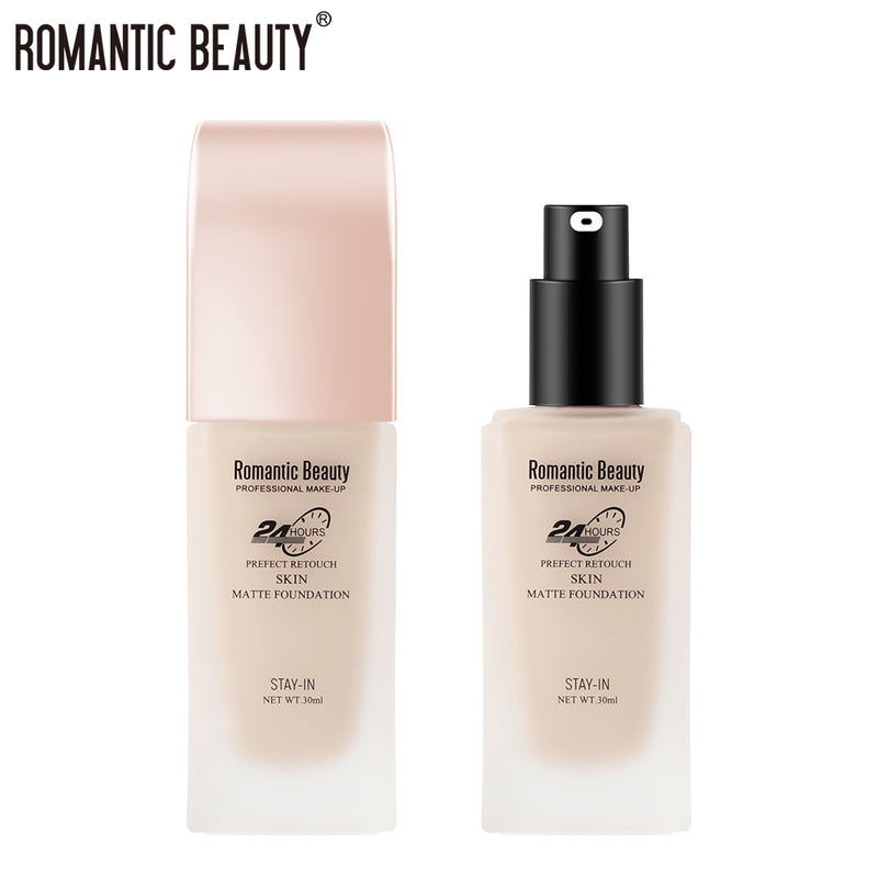 Romantic Beauty 30ml Long-Lasting Oil Control Non-Removal Foundation Concealer And Moisturizer Makeup Foundation