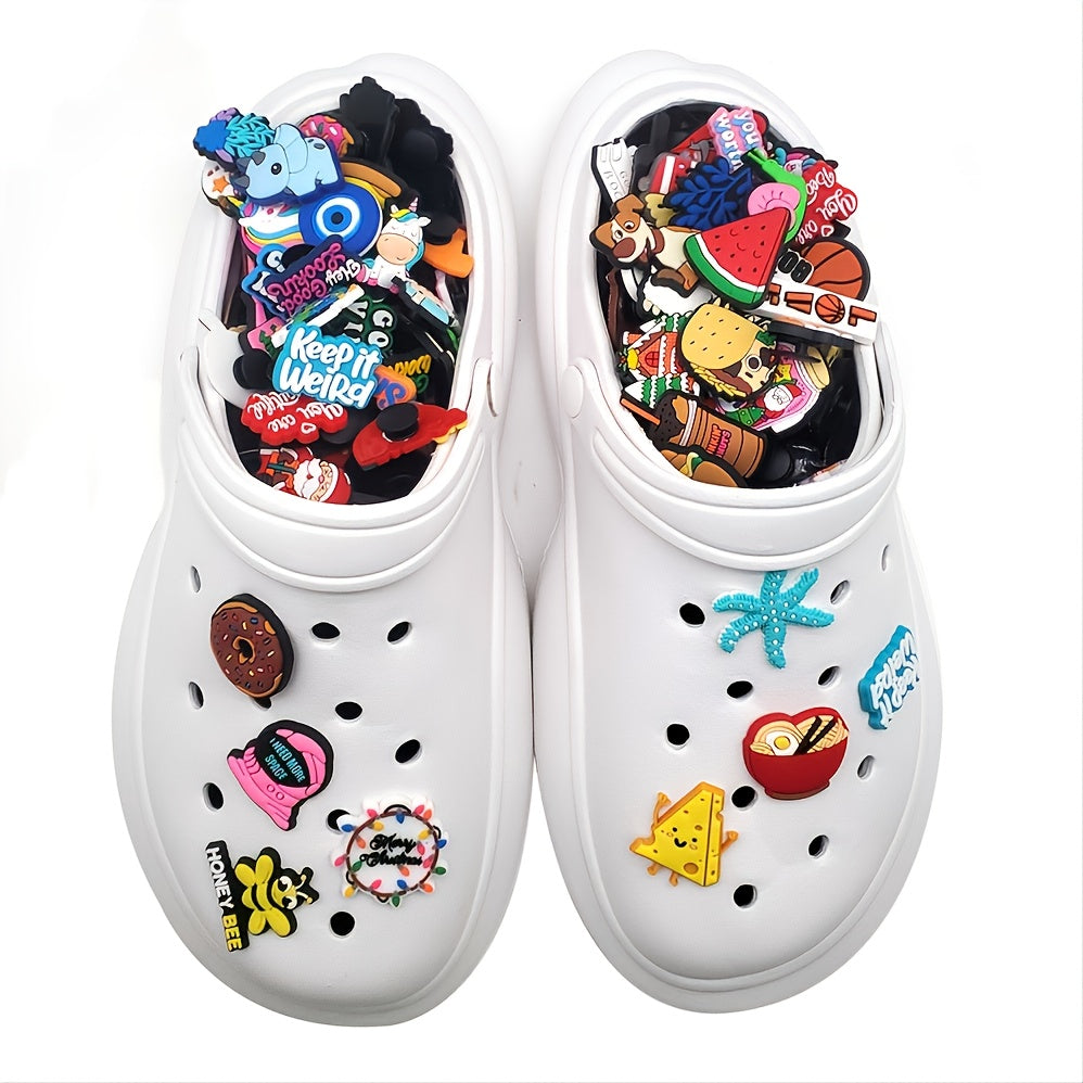 Cute Funny Shoe Charms Decoration Assorted Varieties, Crocs Jibbitz,Sandals Slippers