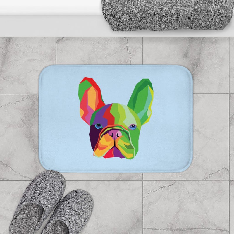 Colorful Dog Bath Mat