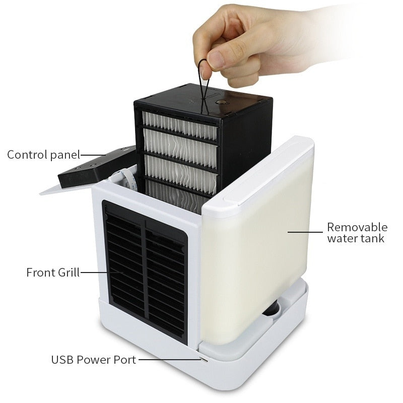 Portable Mini Air Conditioner Artic Air Cooler Air Cooler Quick Easy Way to Cool Any Space Air Conditioner fan