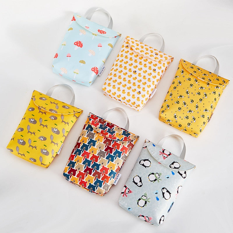 Multifunctional Baby Diaper Bags Reusable Fashion Waterproof Diaper Organizer Portable Big Capacity Mummy Bag
