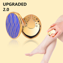 Upgraded Crystal Nano Epilator Magic Hair Eraser For Women And Men Physical Exfoliating Tool Painless Hair Eraser Removal Tool For Legs Back Arms